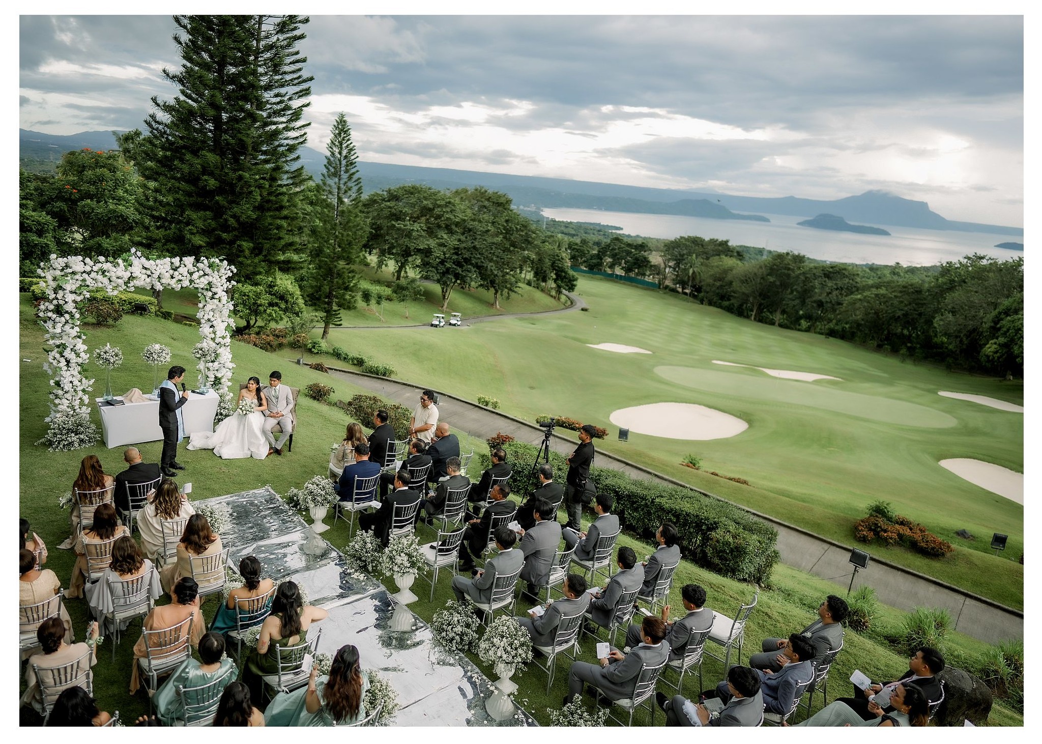Tagaytay Highlands Garden Wedding Ceremony Tagaytay Wedding Venues