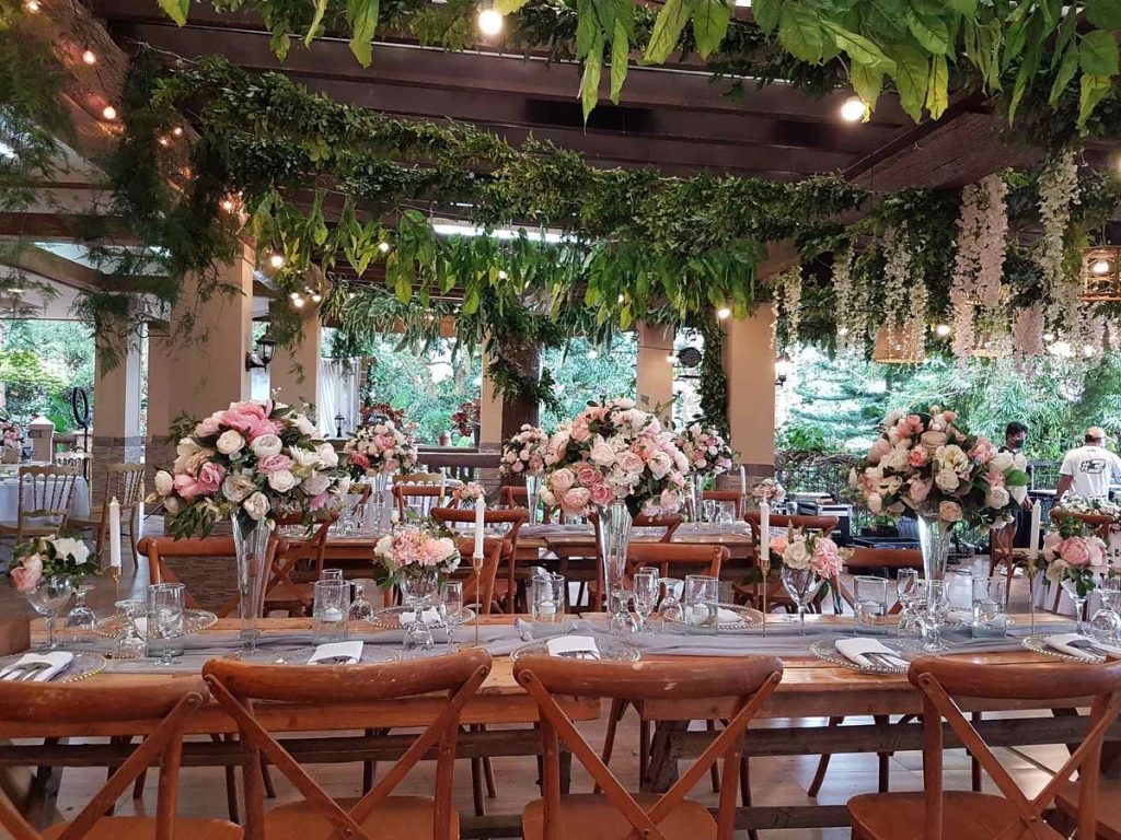 Rosemont Garden Reception on the Veranda Tagaytay Wedding Venues